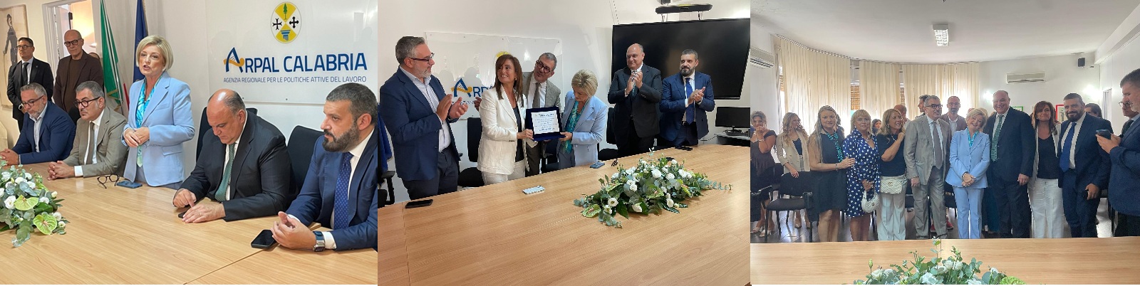 Il Ministro Marina Elvira Calderone in visita presso la Direzione Generale di ARPAL Calabria